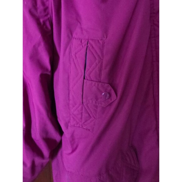 Vintage PA Originals Purple & Yellow 80s Puffer Coat 22W-24W - Picture 2 of 9
